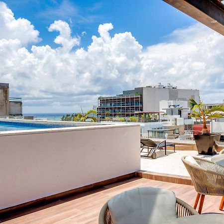 Incredible Oceanview Roof Lounge, Apartment Units 2 Blocks To Beach Playa del Carmen Extérieur photo